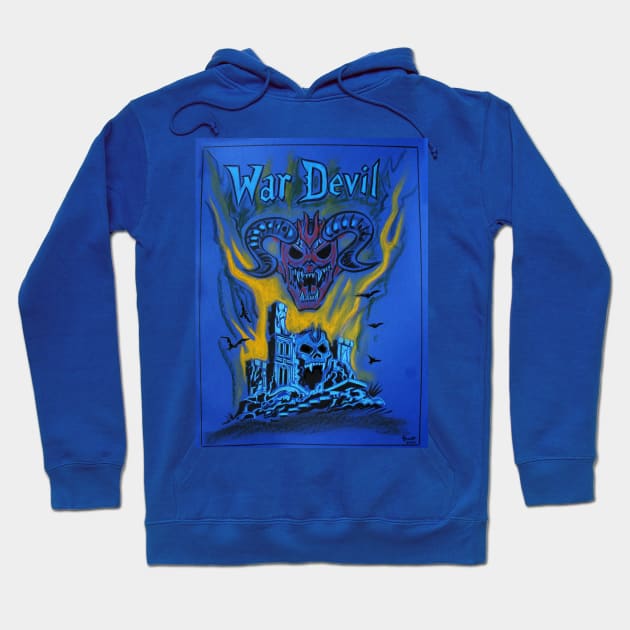 BennettBlackLight's  War Devil Hoodie by BennettBlackLight